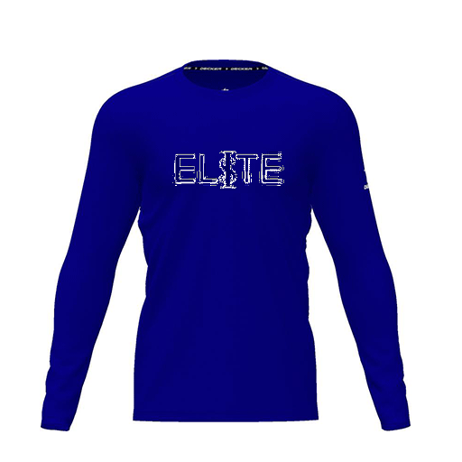 [CUS-DRIF-TEES-PER-CNK-LSL-RYL-YXS-LOGO1] Dri Fit Performance T-Shirt (Youth XS, Royal, Logo 1, Long Sleeve)