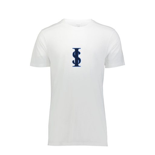 [FTSCUBWH-AS-LOGO2] Decker Men's Tri-Blend T-Shirt - Short Sleeve (Adult S, White, Logo 2)