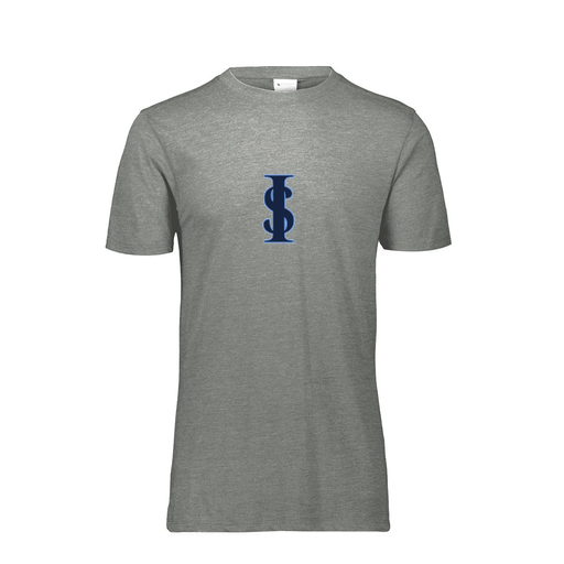 [FTSCUBGY-AS-LOGO2] Decker Men's Tri-Blend T-Shirt - Short Sleeve (Adult S, Gray, Logo 2)