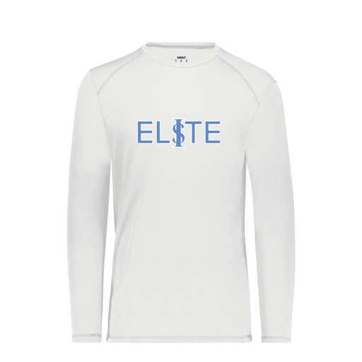 [6845.005.S-LOGO1] Men's SoftTouch Long Sleeve (Adult S, White, Logo 1)