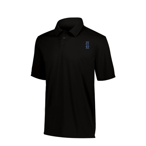 [5018.080.S-LOGO2] Youth Vital Polo (Youth S, Black, Logo 2)