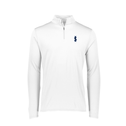 [FTLQFLWH-FAXS-LOGO2] Decker Women's Flex-Lite 1/4 Zip Shirt (Female Adult XS, White, Logo 2)