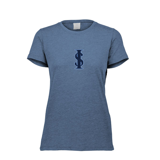 [FTSCUBNV-FAXS-LOGO2] Decker Women's Tri-Blend T-Shirt - Short Sleeve (Female Adult XS, Navy, Logo 2)