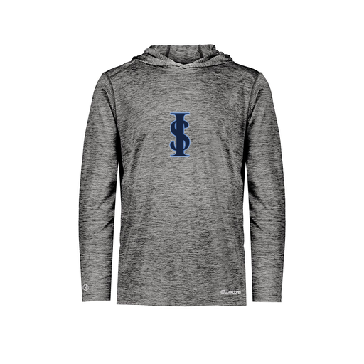 [FOLHCGBK-AS-LOGO2] Decker Men's Charge Hoodie (Adult S, Black, Logo 2)