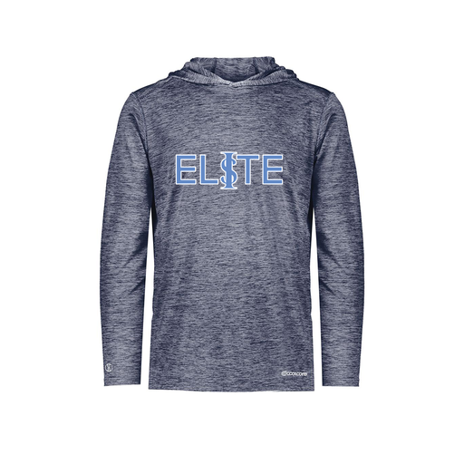 [FOLHCGNV-YS-LOGO1] Decker Youth Charge Hoodie (Youth S, Navy, Logo 1)