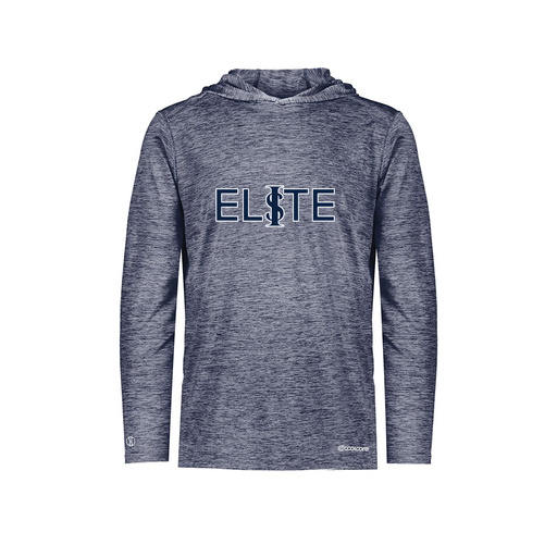 [FOLHCGNV-YS-LOGO3] Decker Youth Charge Hoodie (Youth S, Navy, Logo 3)