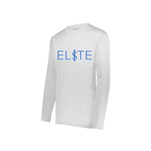 [222822.005.XS-LOGO1] Men's LS Smooth Sport Shirt (Adult XS, White, Logo 1)