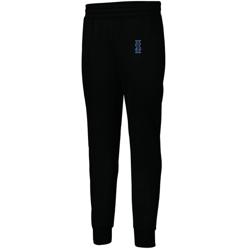 [5566.080.XS-LOGO2] Men's PERFORMANCE FLEECE JOGGER (Adult XS, Black, Logo 2)