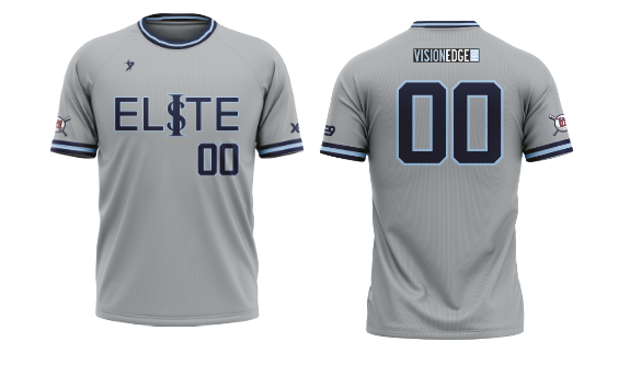IS Elite - Grey Crew Neck Jersey