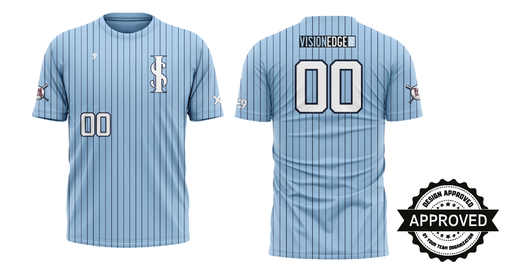 IS Elite - Carolina Pinstripe Crew Neck Jersey '26